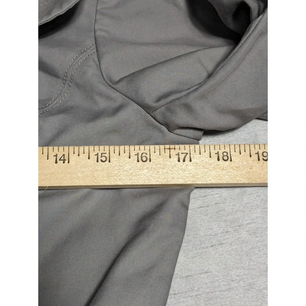 TED BAKER LONDON Women Size 2 Gray Belted Lined Full Zip Trench Coat - Picture 10 of 16